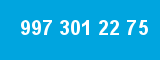 997 301 22 75 997 301 22 75